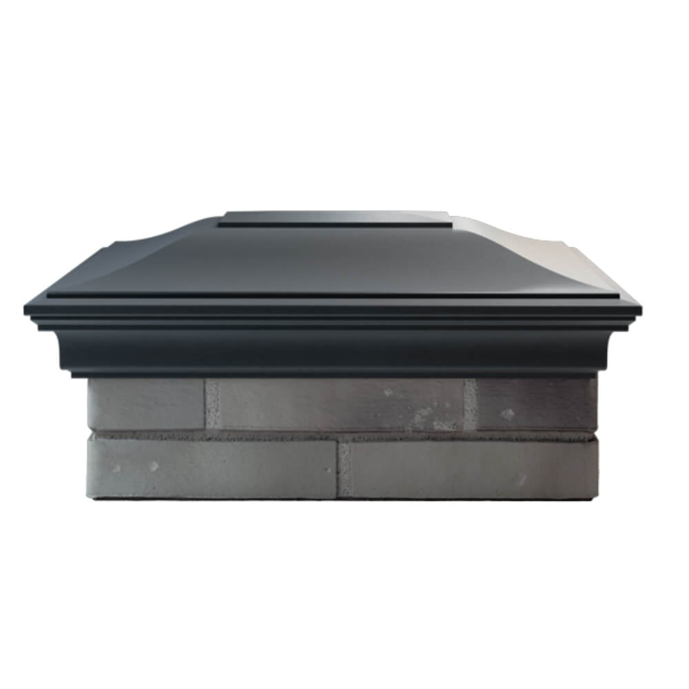 Колпак Zking Монблан Серый на столб 2х1.5 кирпича (515х385мм) в Слободском фото