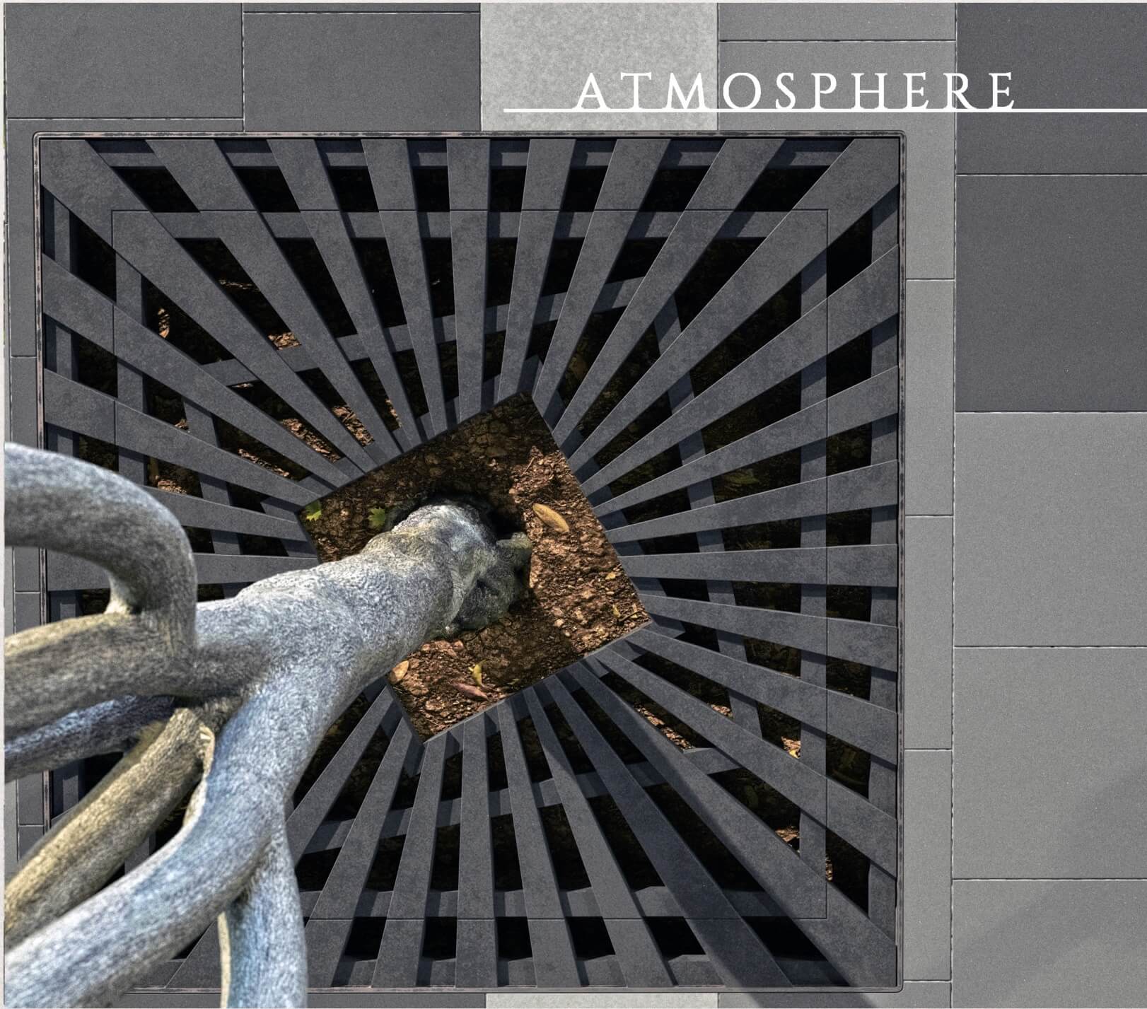 Приствольная решетка для дерева ZKING ATMOSPHERE 1.2х1.2м Черная в Слободском фото