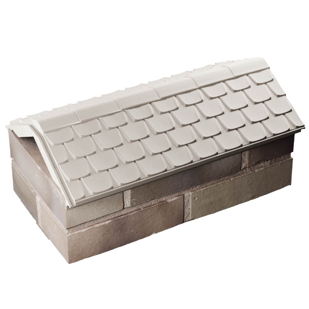 Парапет Zking Эльбрус Бежевый с посадкой на 1 кирпич (255мм) в Слободском фото