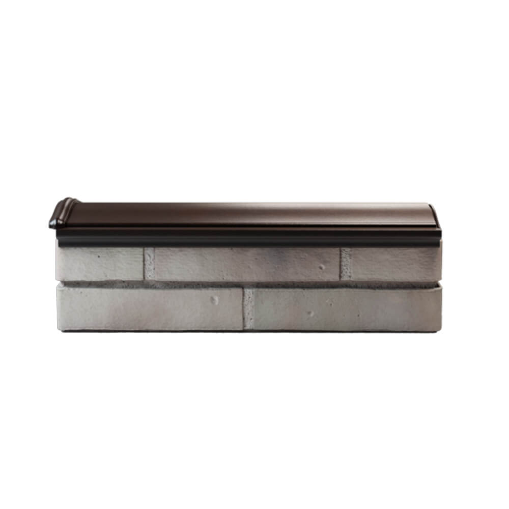 Парапет Zking Монблан Коричневый посадка на 0.5 кирпича (130мм) в Слободском фото