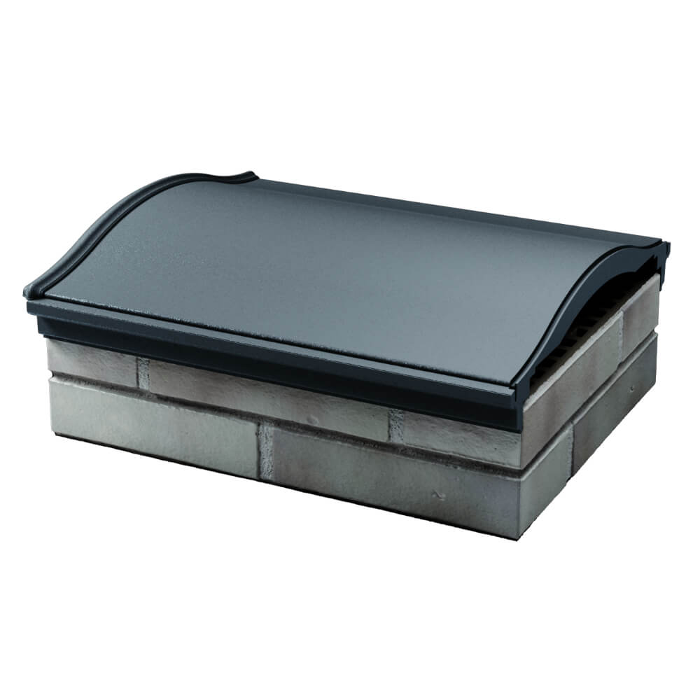 Парапет Zking Монблан Серый посадка на 1.5 кирпича (355/385мм) в Слободском фото