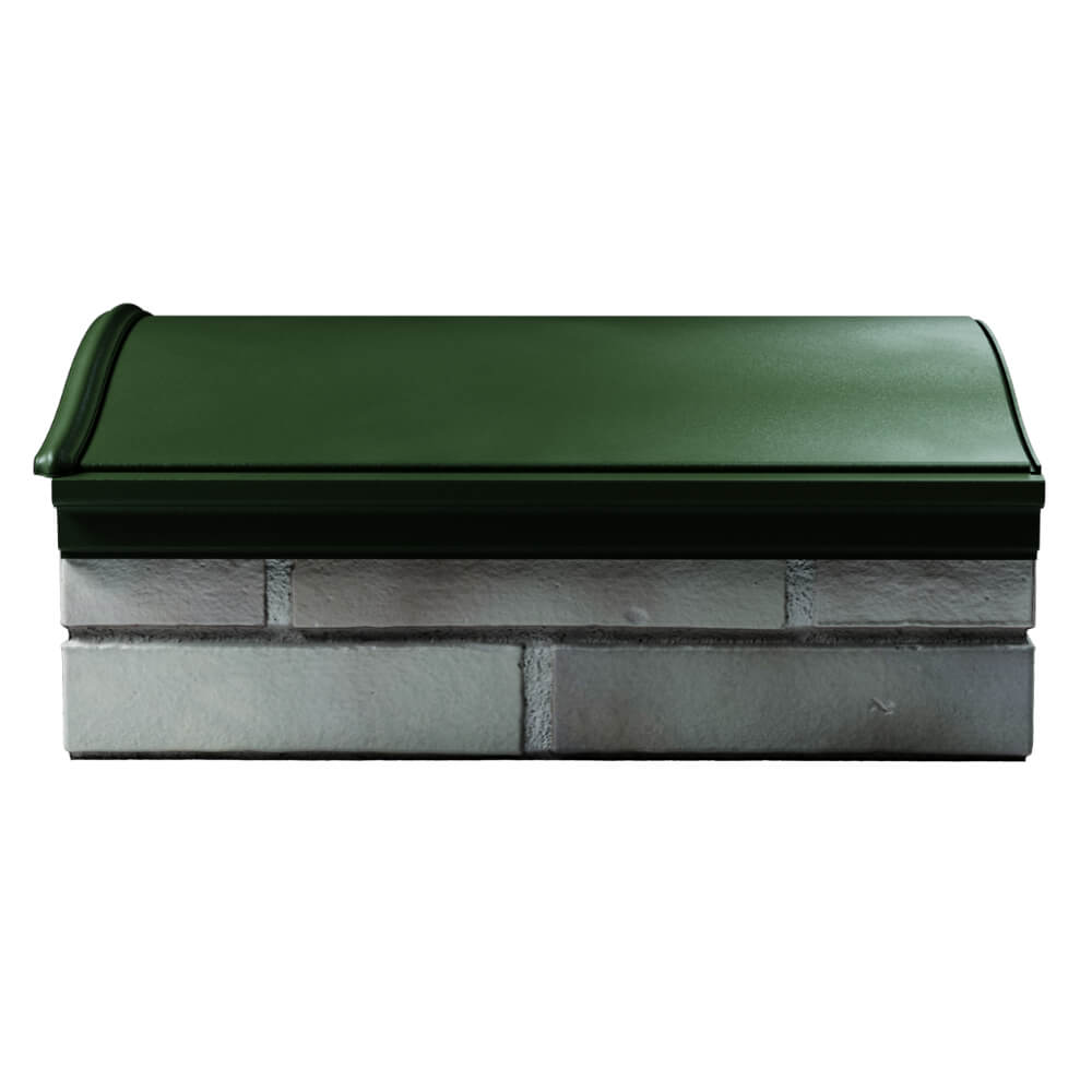 Парапет Zking Монблан Зеленый посадка на 1.5 кирпича (355/385мм) в Слободском фото