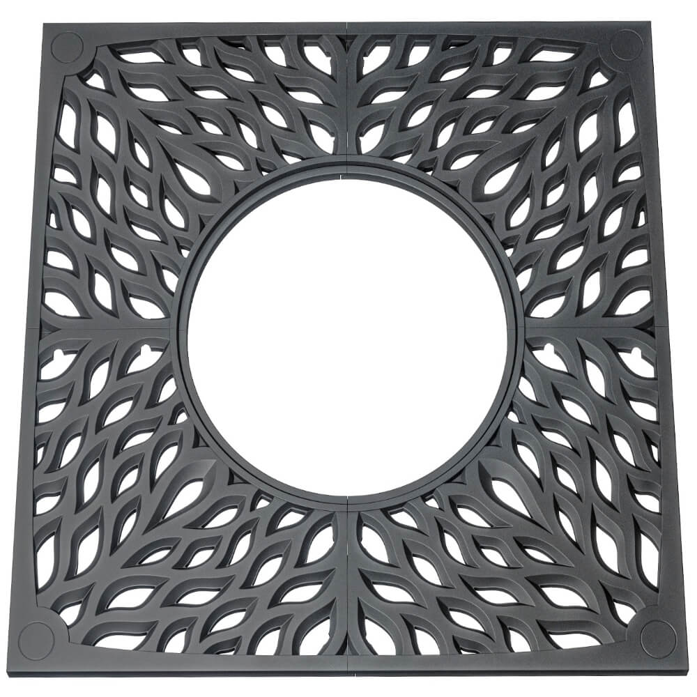 Приствольная решетка для дерева ZKING CRUST 2х2м Черная Слободской фото