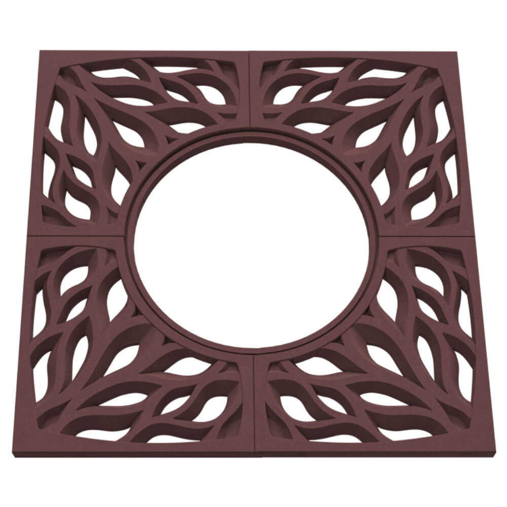 Приствольная решетка для дерева ZKING CRUST 1.2х1.2м Коричневая в Слободском фото