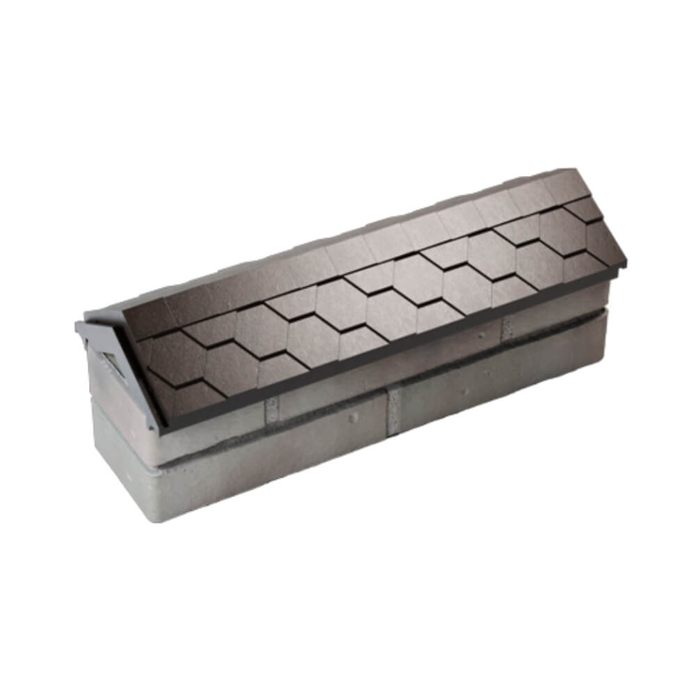 Парапет Zking Эверест Коричневый с посадкой на 0.5 кирпича (130мм) в Слободском фото