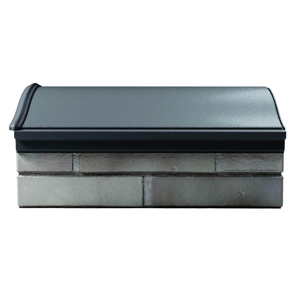 Парапет Zking Монблан Серый посадка на 1.5 кирпича (355/385мм) в Слободском фото