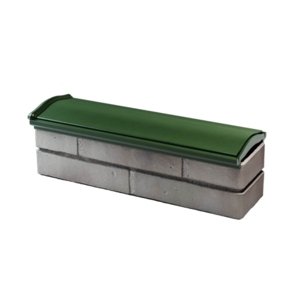 Парапет Zking Монблан Зеленый посадка на 0.5 кирпича (130мм) в Слободском фото