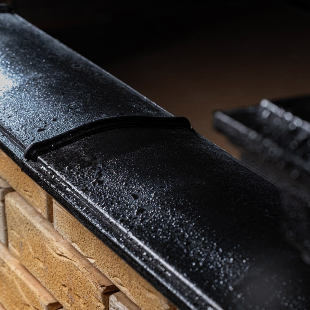 Парапет Zking Монблан Черный посадка на 0.5 кирпича (130мм) в Слободском фото