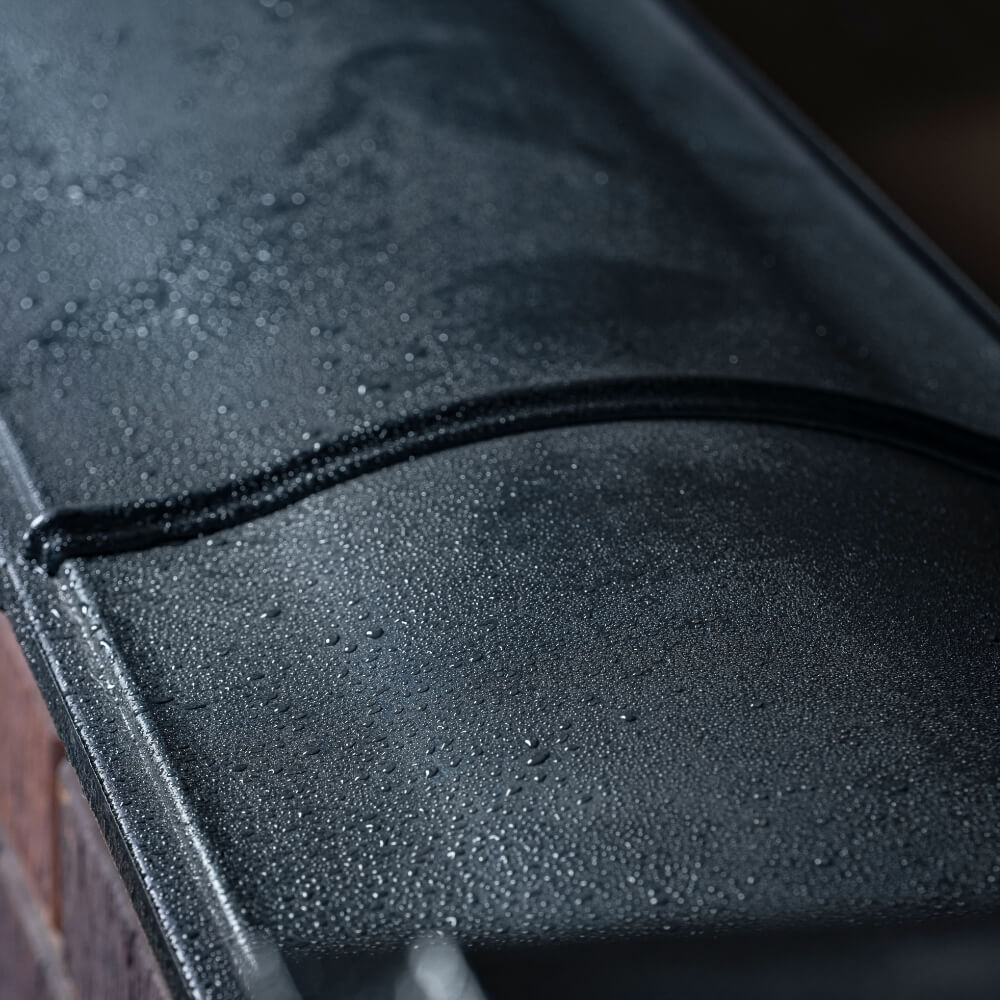 Парапет Zking Монблан Черный посадка на 0.5 кирпича (130мм) в Слободском фото