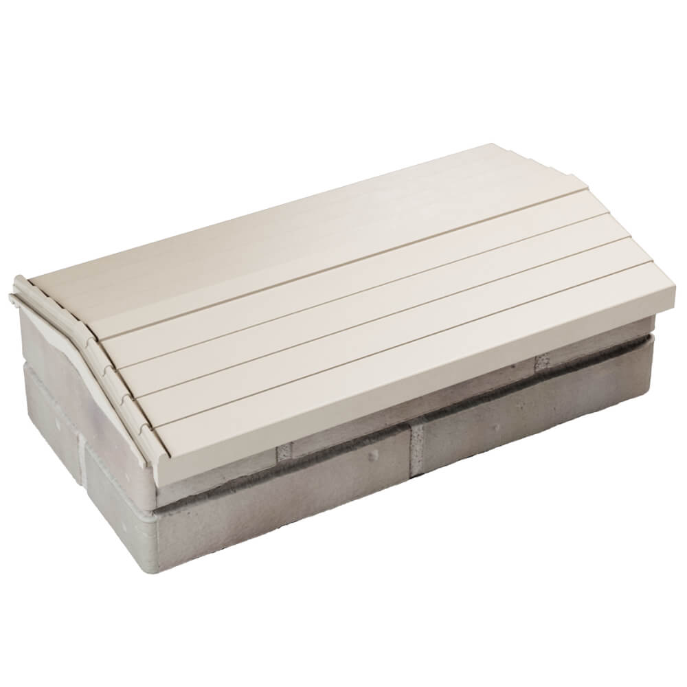 Парапет Zking Бона ХайТек Бежевый с посадкой на 1 кирпич (200/225/255мм) в Слободском фото