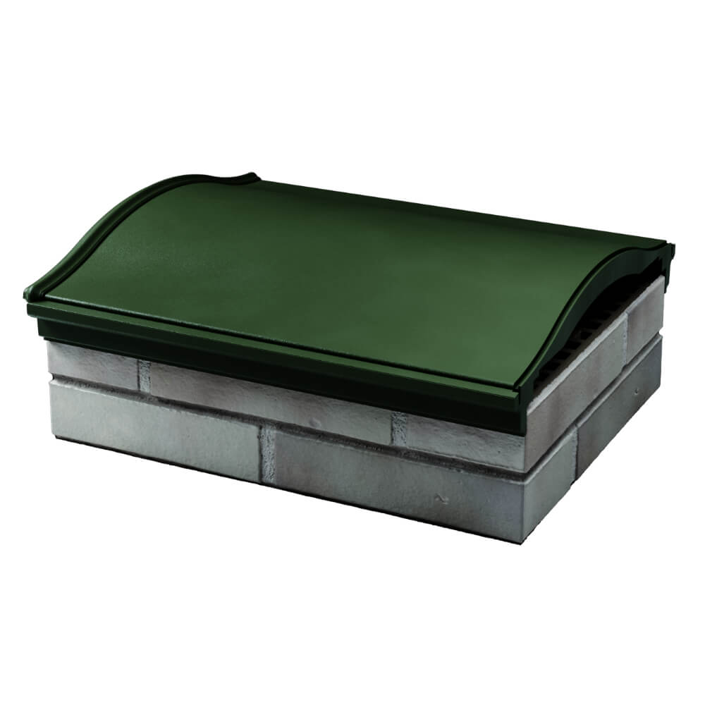 Парапет Zking Монблан Зеленый посадка на 1.5 кирпича (355/385мм) в Слободском фото