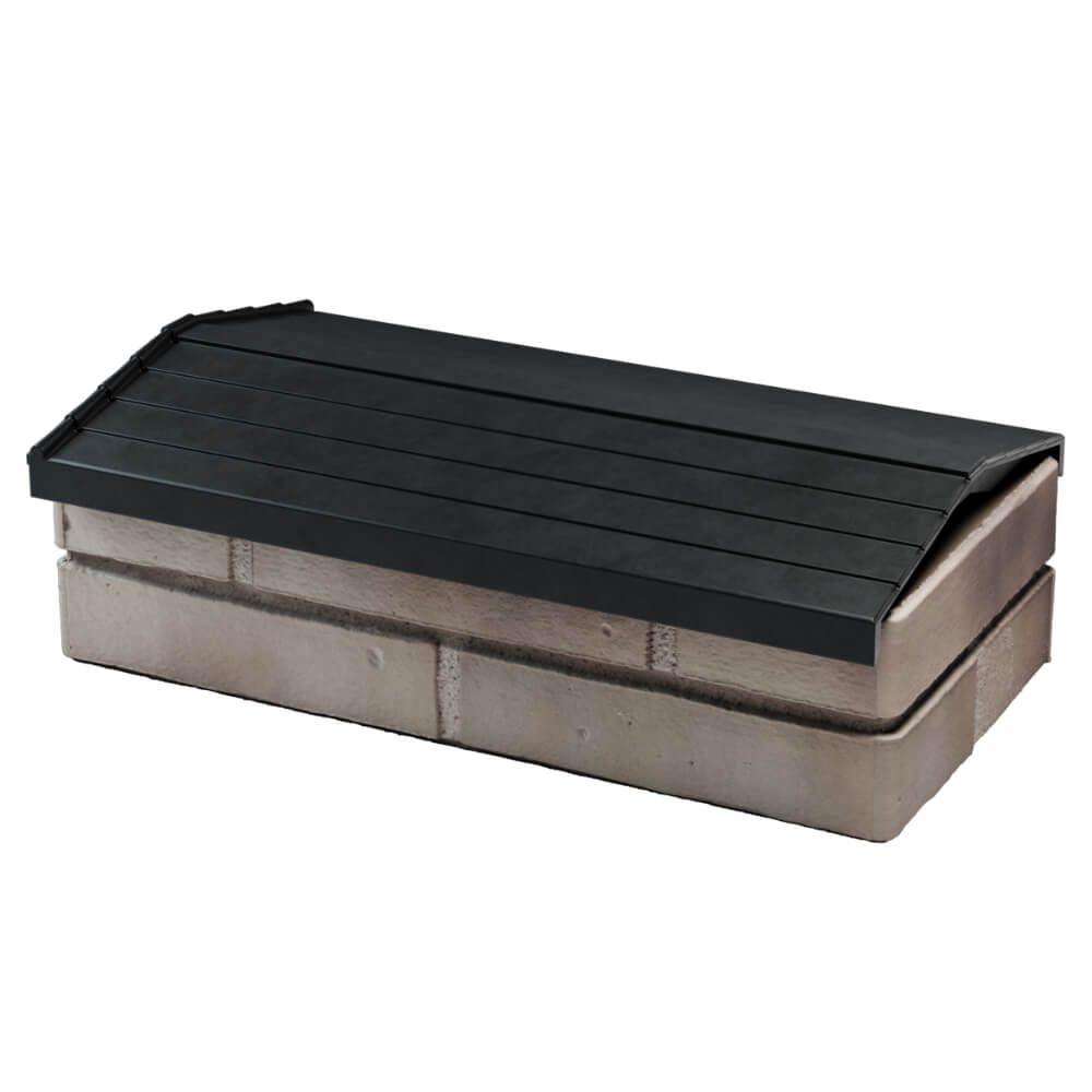 Парапет Zking Бона ХайТек Черный с посадкой на 1 кирпич (200/225/255мм) в Слободском фото