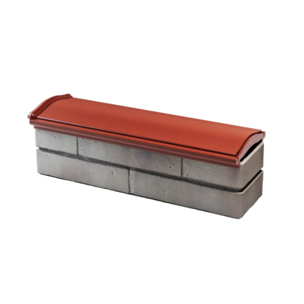 Парапет Zking Монблан Красный посадка на 0.5 кирпича (130мм) в Слободском фото