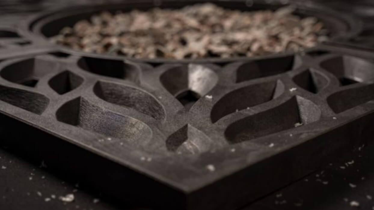 Приствольная решетка для дерева ZKING CRUST 1.2х1.2м Черная