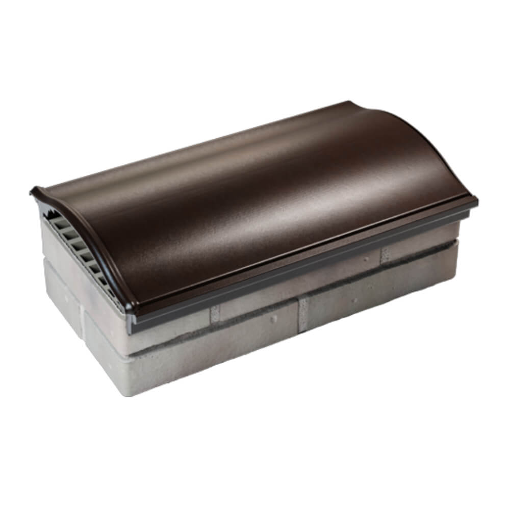 Парапет Zking Монблан Коричневый посадка на 1 кирпич (200/225/255мм) в Слободском фото