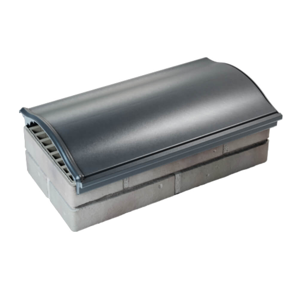 Парапет Zking Монблан Серый посадка на 1 кирпич (200/225/255мм) в Слободском фото