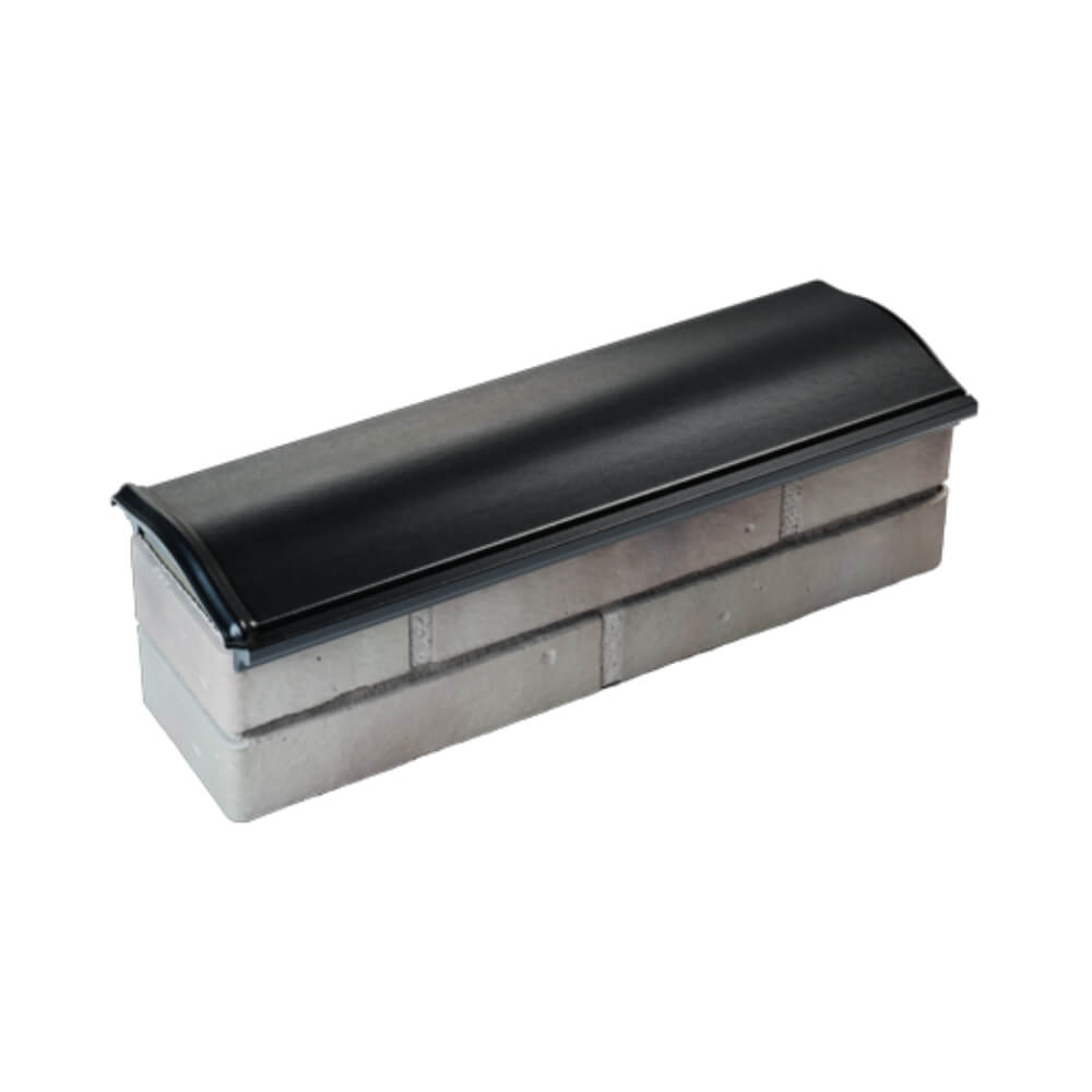 Парапет Zking Монблан Черный посадка на 0.5 кирпича (130мм) в Слободском фото