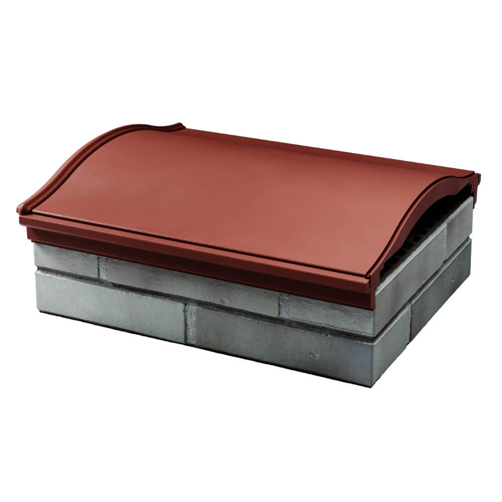 Парапет Zking Монблан Красный посадка на 1.5 кирпича (355/385мм) в Слободском фото