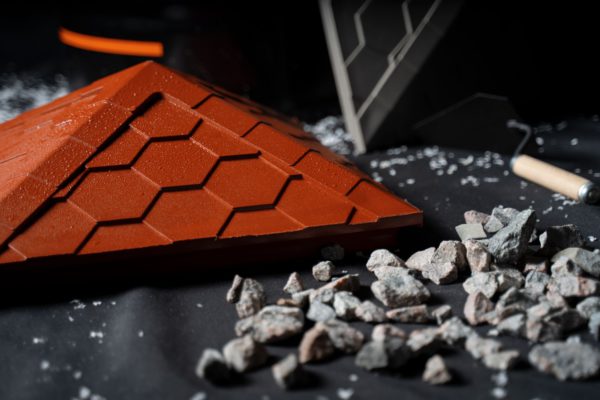 Колпак Zking Эверест Красный на столб 1.5х1.5 кирпича (390х390мм) в Слободском фото