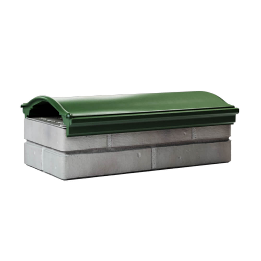 Парапет Zking Монблан Зеленый посадка на 1 кирпич (200/225/255мм) Слободской фото