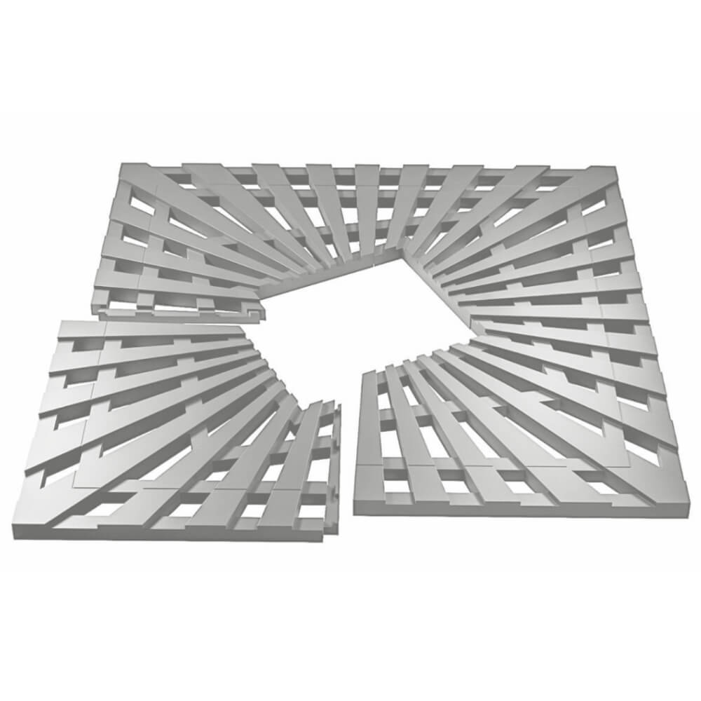 Приствольная решетка для дерева ZKING ATMOSPHERE 1.2х1.2м Бежевая в Слободском фото