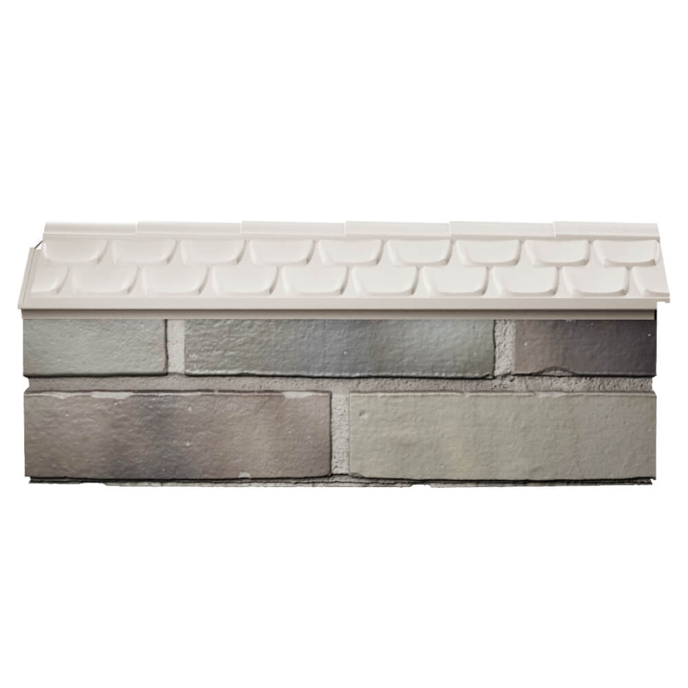 Парапет Zking Эльбрус Бежевый с посадкой на 0.5 кирпича (130мм) в Слободском фото