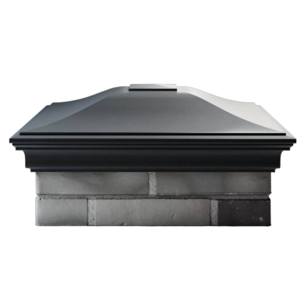 Колпак Zking Монблан Серый на столб 2х2 кирпича (515х515мм) в Слободском фото