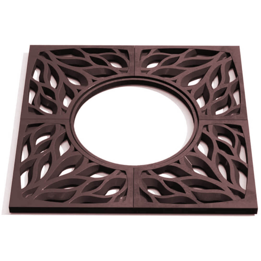 Приствольная решетка для дерева ZKING CRUST 1.2х1.2м Коричневая Слободской фото