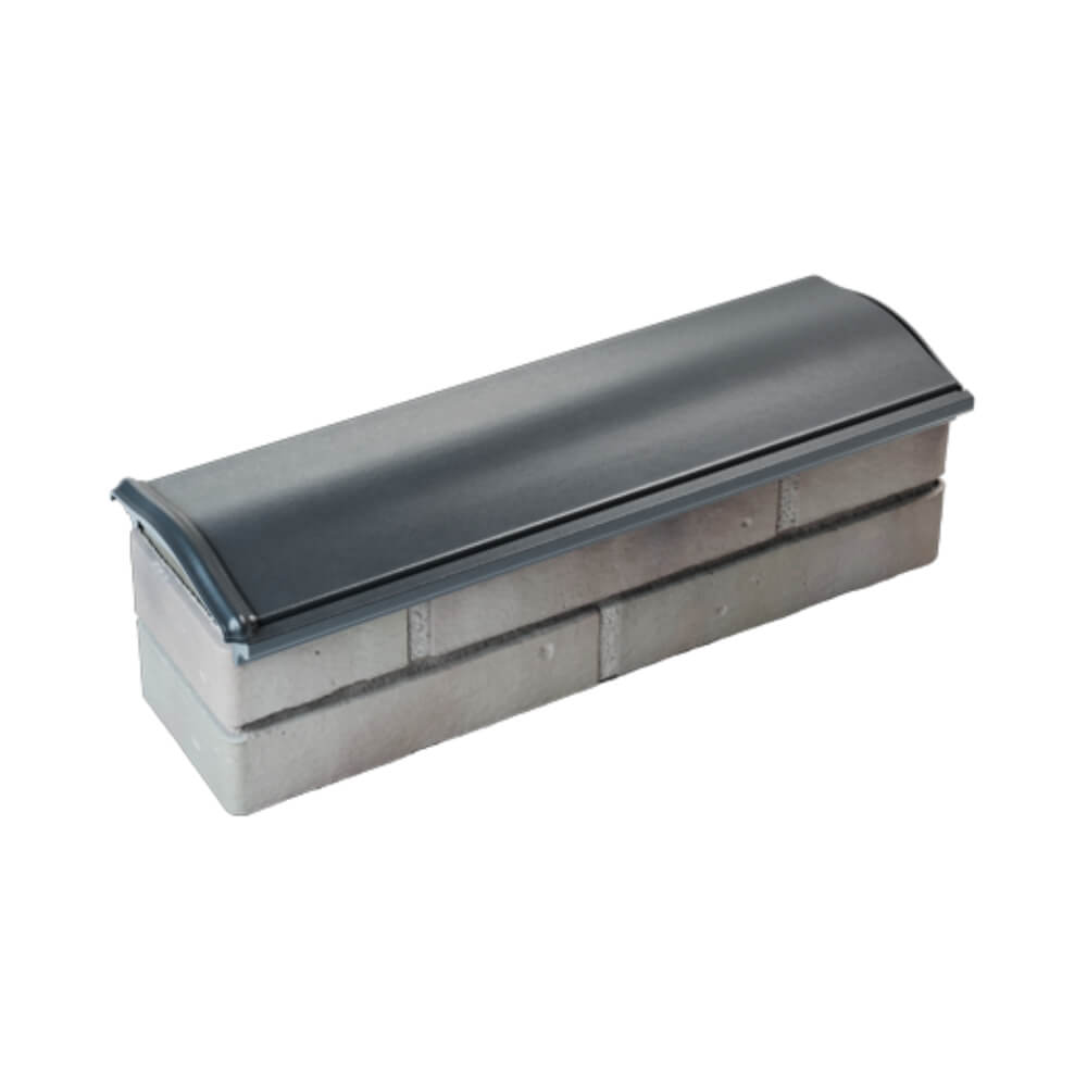 Парапет Zking Монблан Серый посадка на 0.5 кирпича (130мм) в Слободском фото