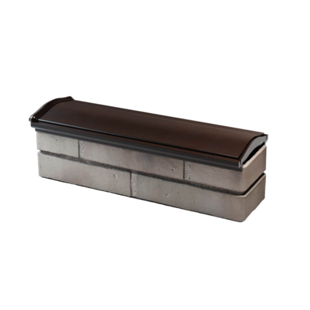 Парапет Zking Монблан Коричневый посадка на 0.5 кирпича (130мм) в Слободском фото