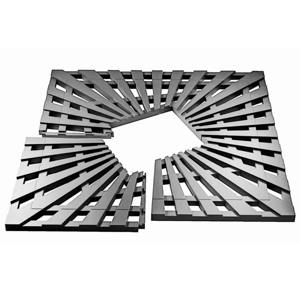 Приствольная решетка для дерева ZKING ATMOSPHERE 1.2х1.2м Серая в Слободском фото