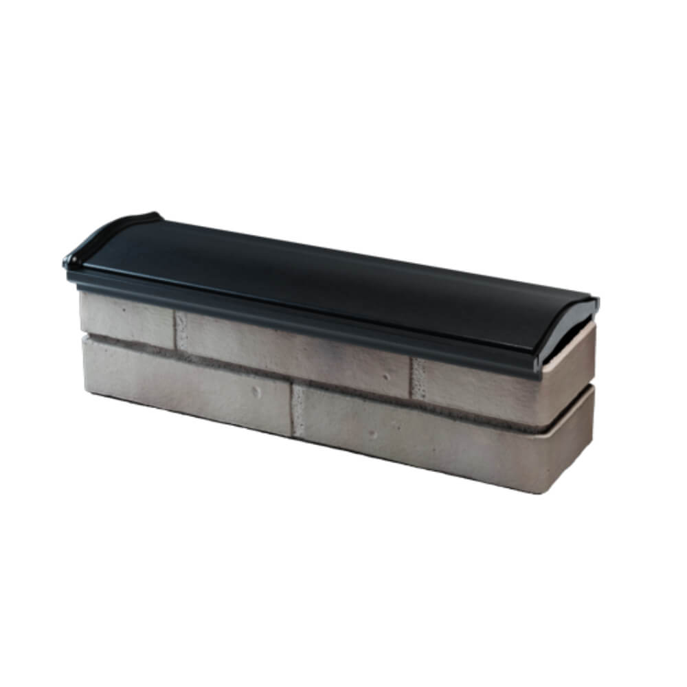 Парапет Zking Монблан Черный посадка на 0.5 кирпича (130мм) в Слободском фото