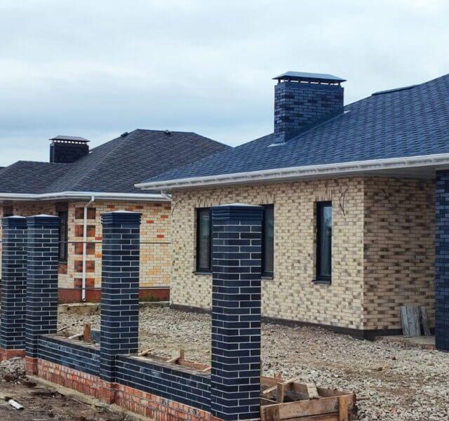 Колпак Zking Бона ХайТек Серый на столб 1.5х1.5 кирпича (385х385мм) в Слободском фото