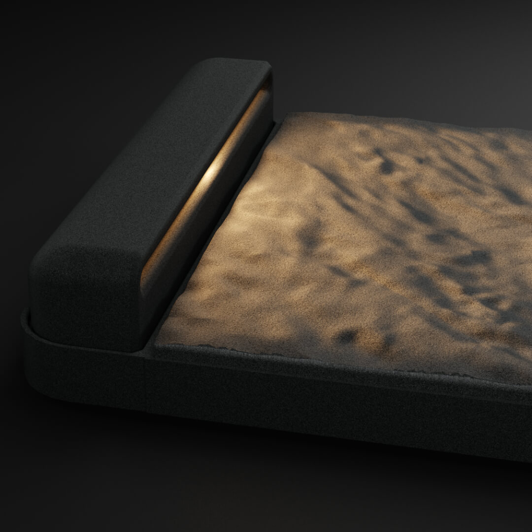 LED Светильник для шаговой плиты STONE Графитовый Серый 330х75х98мм Слободской фото