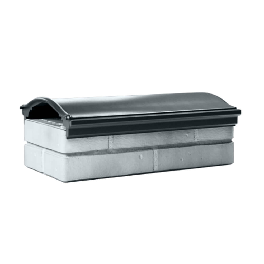 Парапет Zking Монблан Серый посадка на 1 кирпич (200/225/255мм) Слободской фото