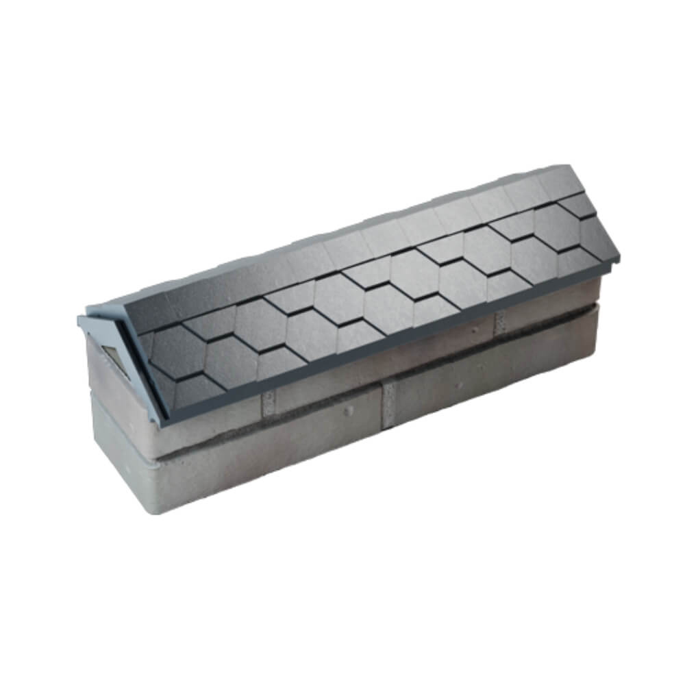 Парапет Zking Эверест Серый с посадкой на 0.5 кирпича (130мм) в Слободском фото